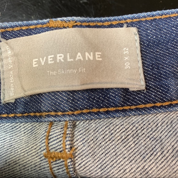 Everlane Men's The Skinny Fit Jeans 30x32 - Picture 6 of 7